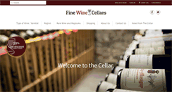 Desktop Screenshot of finewinecellars.us